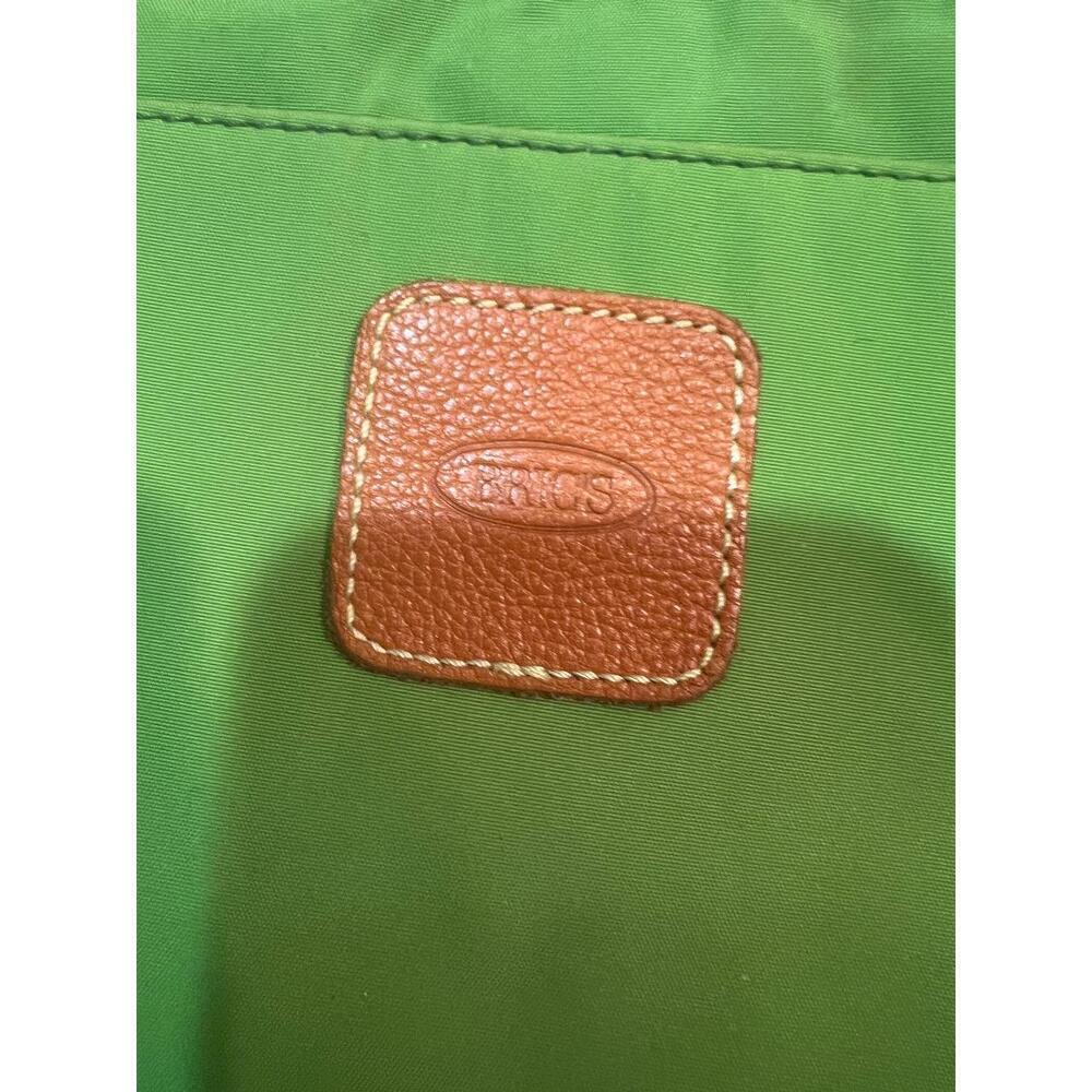 Brics Green Crossbody Bag With Adjustable Strap Zipper Closure Unisex - Picture 2 of 15